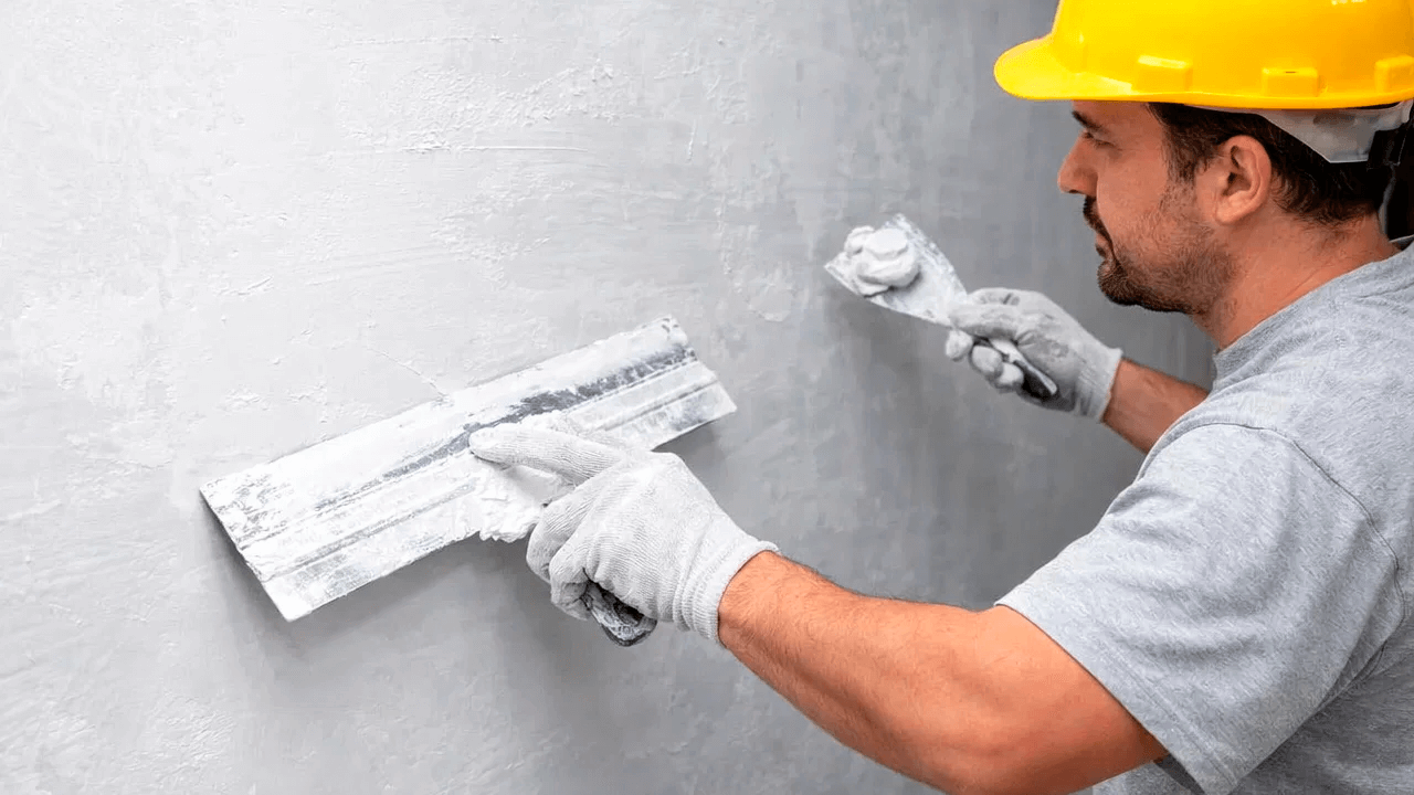 Работа шпателем по шпаклевке Работа шпателем по шпаклевке