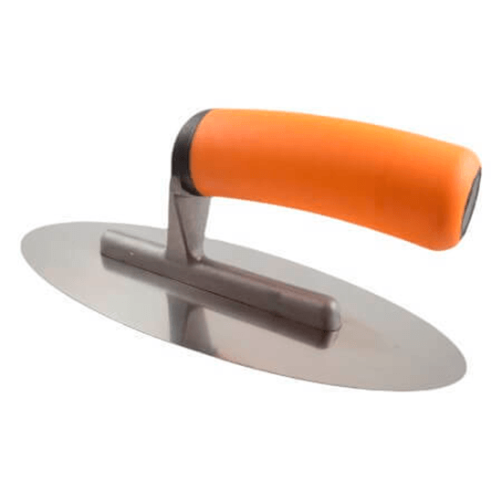 Кельма венецианская овальная с прорезиненной ручкой STMDecor D2140PO