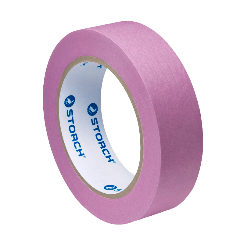 Лента малярная деликатная, экстратонкая фиолетовая Storch Лента малярная деликатная, экстратонкая фиолетовая Storch