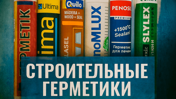 Герметики: как правильно сделать выбор?