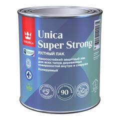 Лак яхтный высокоглянцевый Tikkurila Unica Super Strong /  Тиккурила Уника Супер Стронг