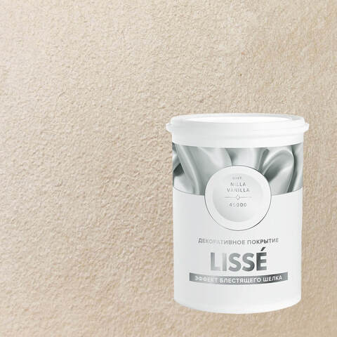 Декоративная штукатурка с эффектом блестящего шелка Vincent Decor Lisse / Винсент Декор Лиссе