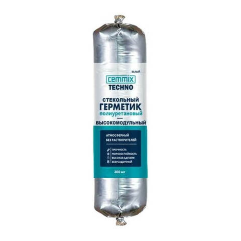 Герметик стекольный полиуретановый высокомодульный Cemmix / Цеммикс