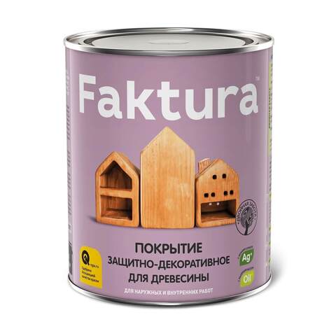 Антисептик для деревянных фасадов Faktura / Фактура глянцевый