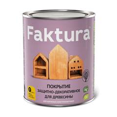 Антисептик для деревянных фасадов Faktura / Фактура глянцевый