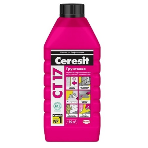 Грунтовка универсальня Ceresit CT 17 / Церезит СТ 17