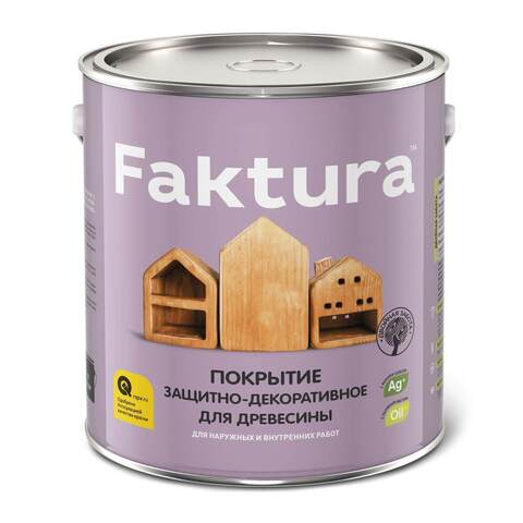 Антисептик для деревянных фасадов Faktura / Фактура глянцевый