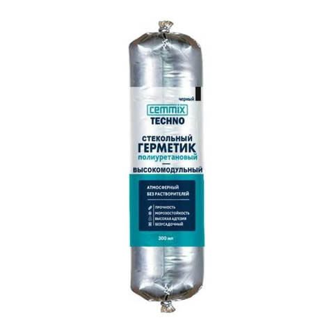 Герметик стекольный полиуретановый высокомодульный Cemmix / Цеммикс