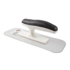 Кельма венецианская прозрачная пластиковая овальная со сточенными краями STMDecor D1147-T / СТМДекор