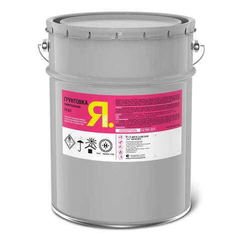 Грунтовка по металлу и дереву Ярко ГФ-021