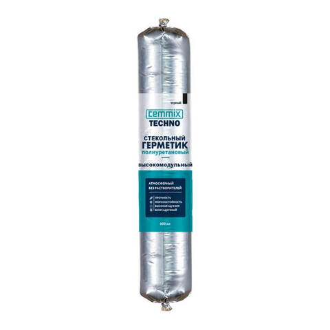 Герметик стекольный полиуретановый высокомодульный Cemmix / Цеммикс