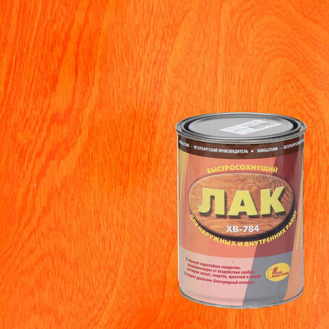 Лак для тонирования и защиты изделий из дерева Новбытхим ХВ-784