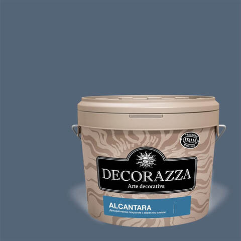 Декоративная штукатурка с эффектом замши и нубука Decorazza Alcantara / Декорацца Алькантара