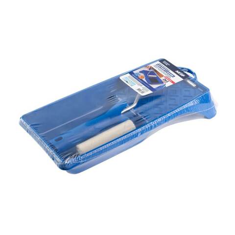 Набор мини-валика с ручкой и ванночки для работ с лаками Акор 561 30 110