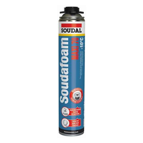 Пена профессиональная Soudal Soudafoam Maxi 70 / Соудал Соудафом Макси