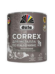 Грунт-эмаль для металла 3 в 1 молотковая Dufa Correx / Дюфа Коррекс