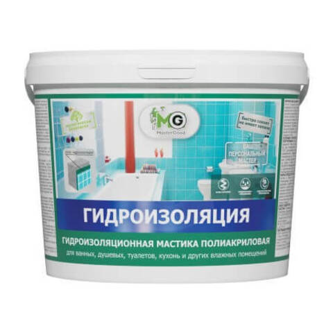 Мастика гидроизоляционная MasterGood / МастерГуд