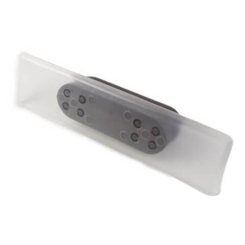 Мини-кельма прямоугольная пластиковая прозрачная STMDecor RSL33-2 / СТМДекор