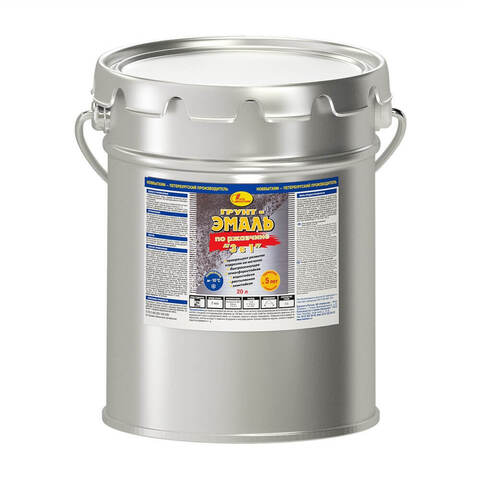 Грунт-эмаль по ржавчине 3 в 1 Новбытхим