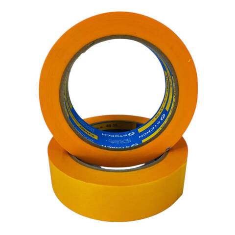 Лента малярная из рисовой бумаги экстра тонкая, деликатная золотистая Storch / Шторх