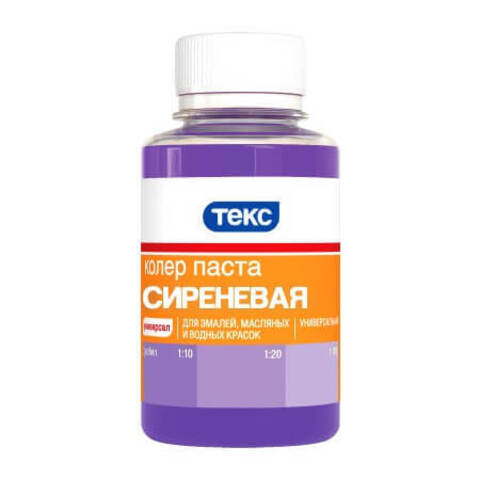 Колер паста для колеровки красок Текс Универсал