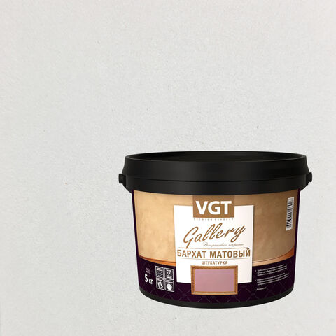 Штукатурка декоративная VGT Gallery Бархат Матовый / ВГТ