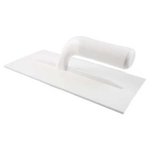 Кельма пластиковая прямоугольная белая STMDecor D2712 / СТМДекор