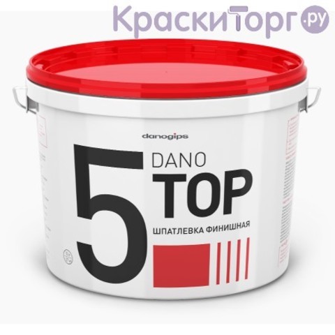 Шпатлевка финишная полимерная Danogips Dano Top 5 / Даногипс Дано Топ 5
