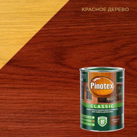 Пропитка для древесины Pinotex Classic / Пинотекс Классик