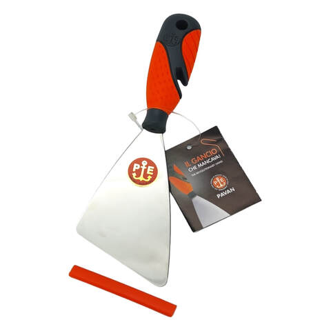 Шпатель венецианский скошенный из нержавеющей стали Pavan 501/ISO / Паван