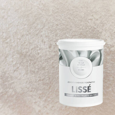 Декоративная штукатурка с эффектом блестящего шелка Vincent Decor Lisse / Винсент Декор Лиссе