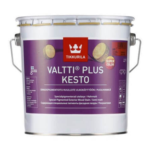 Лазурь фасадная для древесины Tikkurila Valtti Plus Kesto / Тиккурила Валтти Плюс Кесто