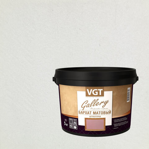 Штукатурка декоративная VGT Gallery Бархат Матовый / ВГТ