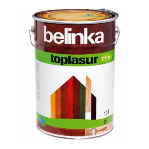 Декоративное лазурное покрытие для древесины Belinka Toplasur Mix / Белинка Топлазурь Микс