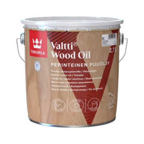 Масло для древесины Tikkurila Valtti Wood Oil (Puuöljy) / Тиккурила Валтти