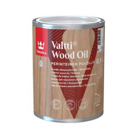 Масло для древесины Tikkurila Valtti Wood Oil (Puuöljy) / Тиккурила Валтти