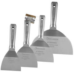 Набор цельнометаллических шпателей Rollingdog 4шт / Роллингдог