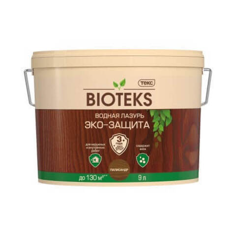 Водная лазурь для древесины Bioteks / Биотекс Эко-защита