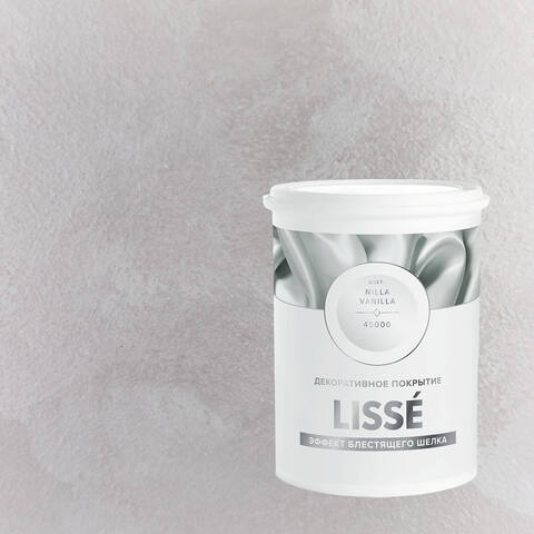 Декоративная штукатурка с эффектом блестящего шелка Vincent Decor Lisse / Винсент Декор Лиссе