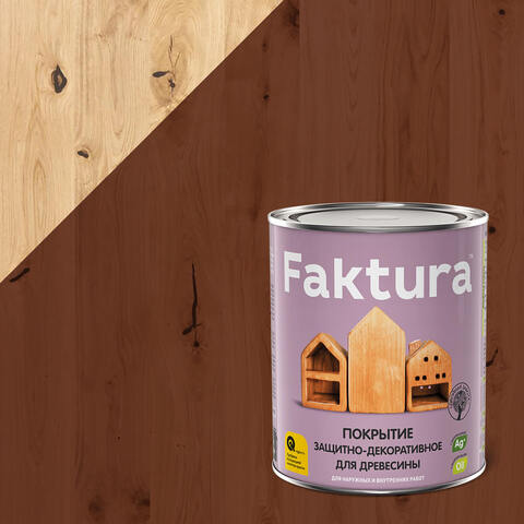 Антисептик для деревянных фасадов Faktura / Фактура глянцевый