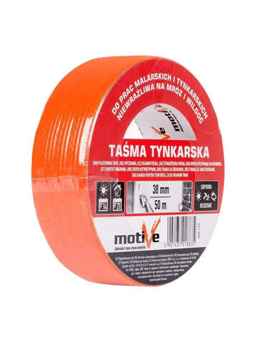 Лента штукатурная ПВХ оранжевая Motive 20 133 / Мотив