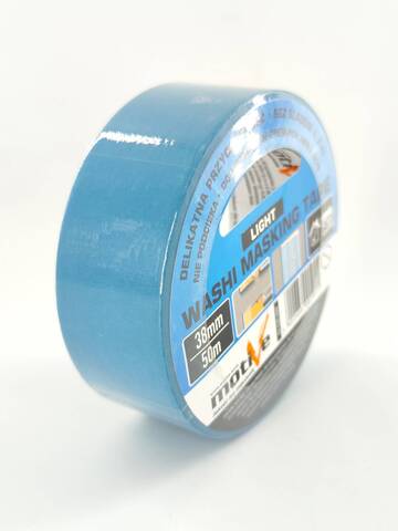 Лента малярная голубая Motive Washi Light / Мотив