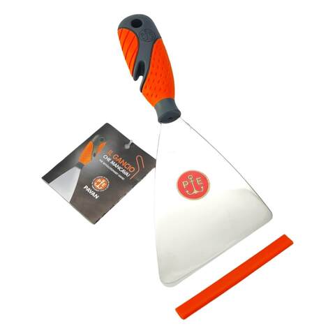 Шпатель венецианский скошенный из нержавеющей стали Pavan 501/ISO / Паван