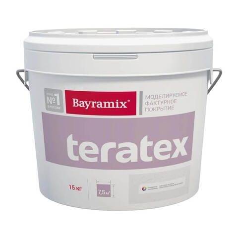Штукатурка декоративная фактурная Bayramix Teratex / Байрамикс Тератекс