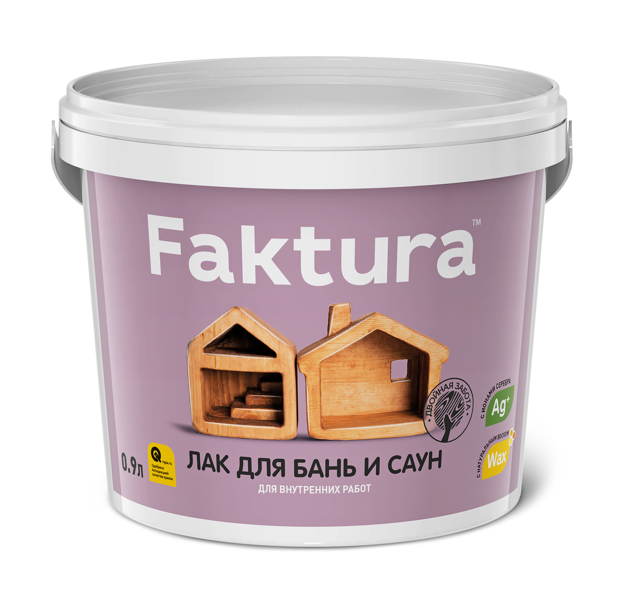 Лак для бань и саун Faktura / Фактура