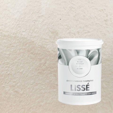 Декоративная штукатурка с эффектом блестящего шелка Vincent Decor Lisse / Винсент Декор Лиссе