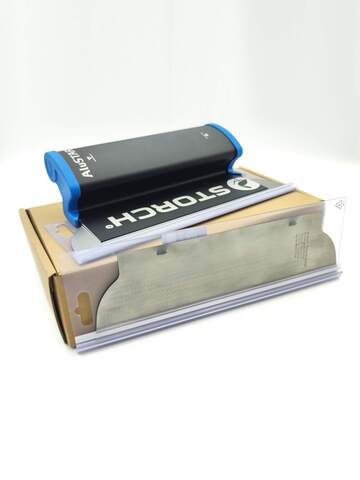 Шпатель с 2 лезвиями 0,3+0,5 Storch Flexogrip Alustar / Шторх