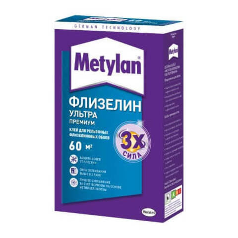 Клей для обоев Метилан Флизелин Ультра Премиум