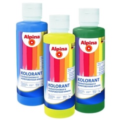 Краска полнотоновая Alpina Kolorant / Альпина Колорант & колер для ручного колерования