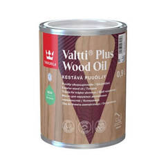 Масло на водной основе для древесины Tikkurila Valtti Plus Wood Oil / Тиккурила Плюс Вуд Ойл